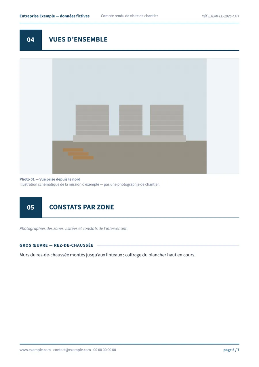 Compte rendu de chantier — page 5 sur 7 (ouvre le PDF)